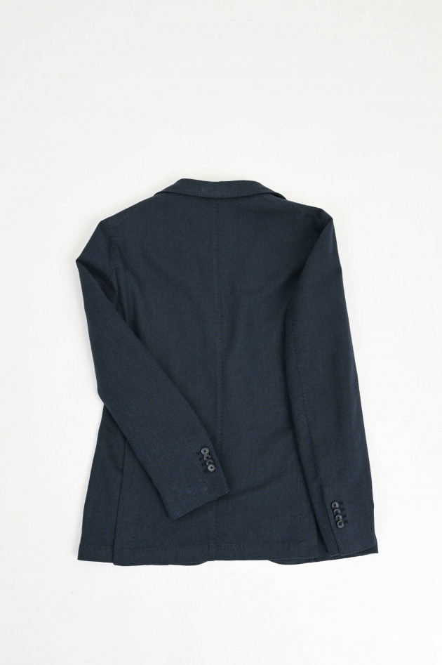 L.B.M. Sakko aus Woll-Cashmere-Mix in Navy