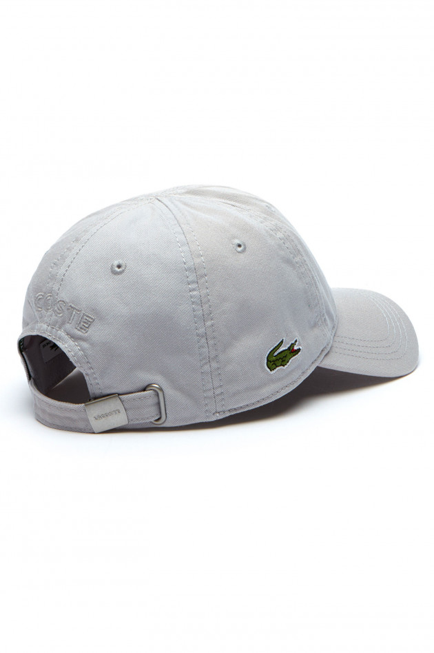 Lacoste Schildkappe in Hellgrau