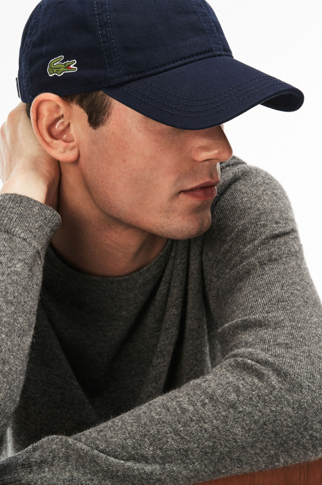 Lacoste Schildkappe in Navy
