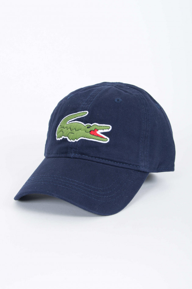 Lacoste Schildkappe in Navy