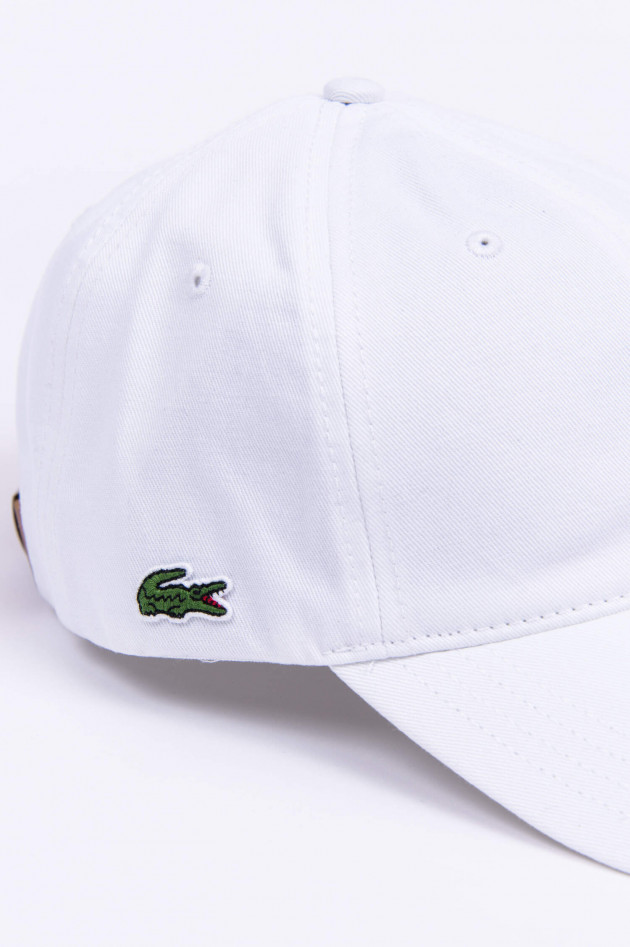 Lacoste Basecap in Weiß