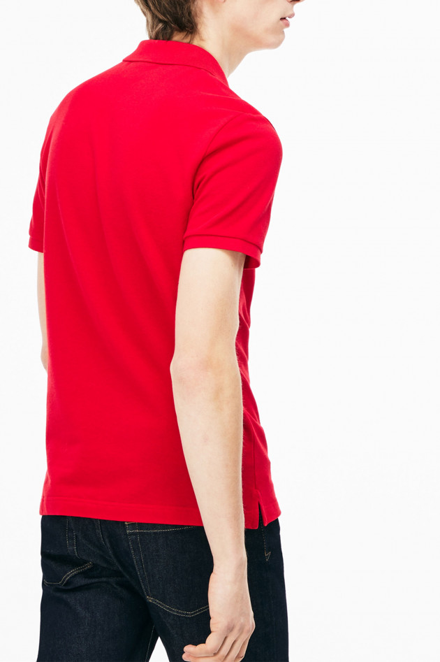 Lacoste Poloshirt aus Baumwolle in Rot