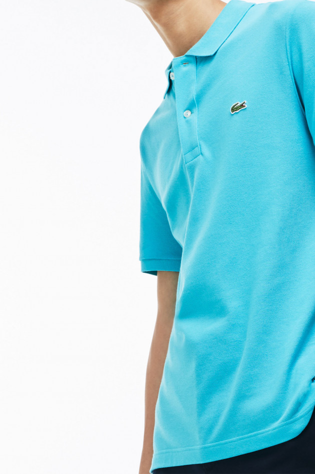 Lacoste Poloshirt aus Baumwolle in Türkis