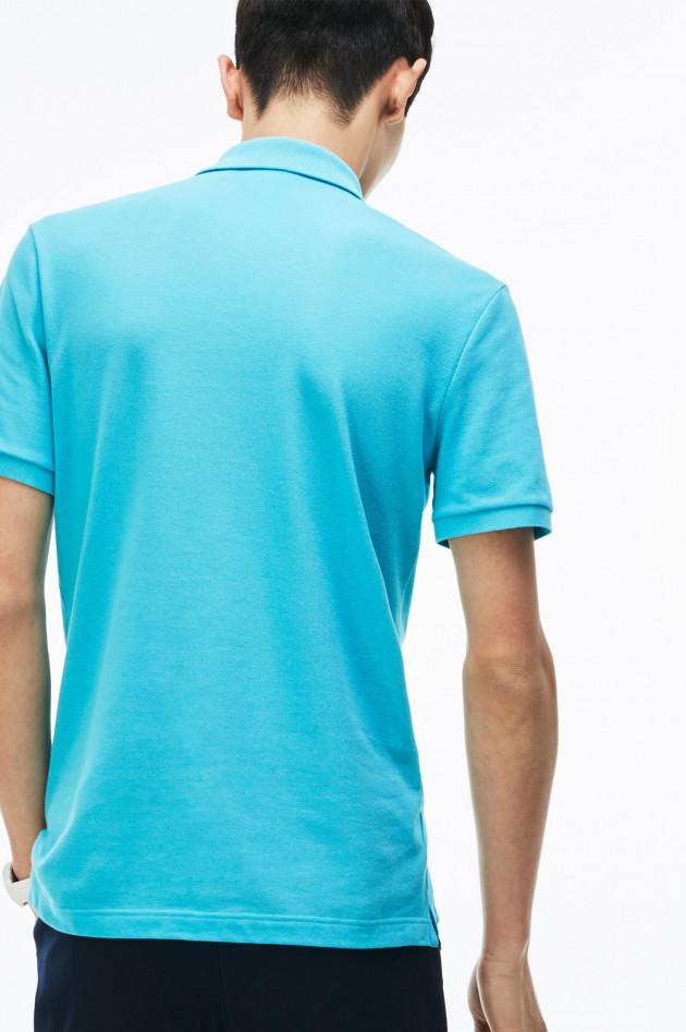 Lacoste Poloshirt aus Baumwolle in Türkis