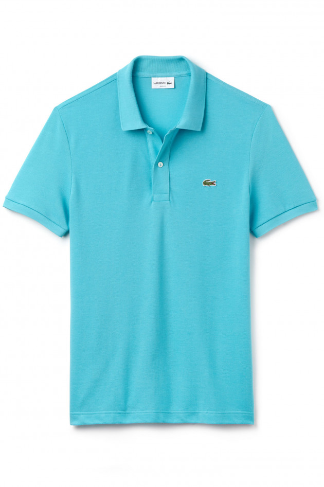 Lacoste Poloshirt aus Baumwolle in Türkis