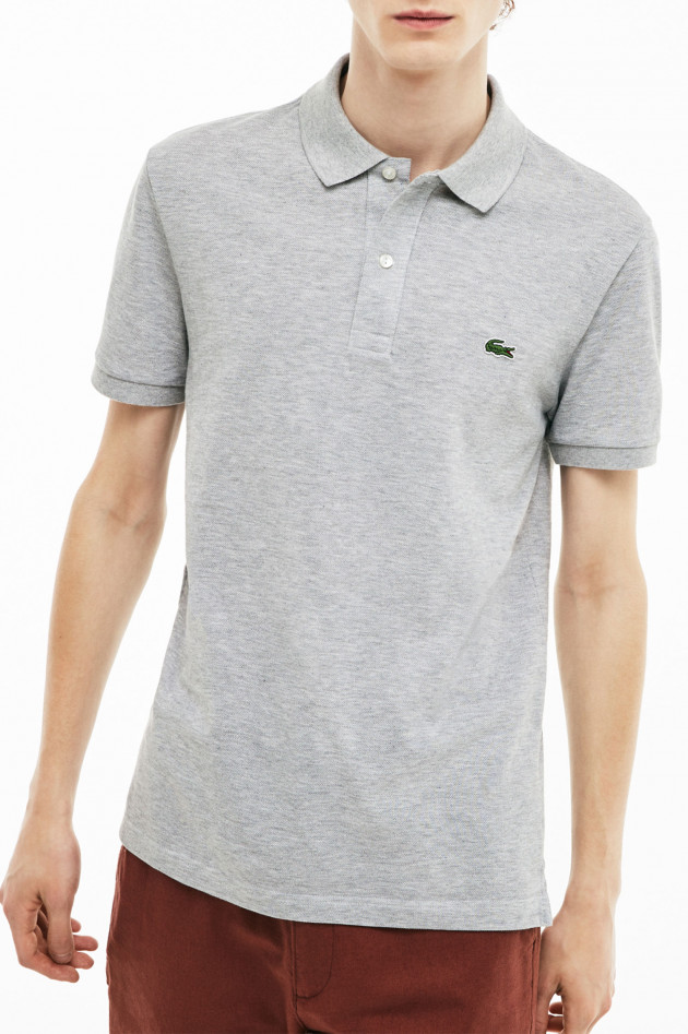 Lacoste Poloshirt aus Baumwolle in Hellgrau