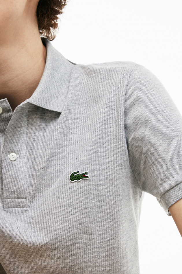Lacoste Poloshirt aus Baumwolle in Hellgrau