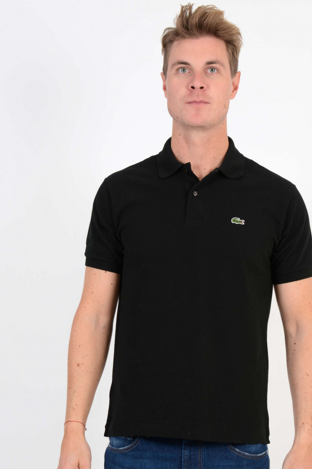 Lacoste Poloshirt aus Baumwolle in Schwarz