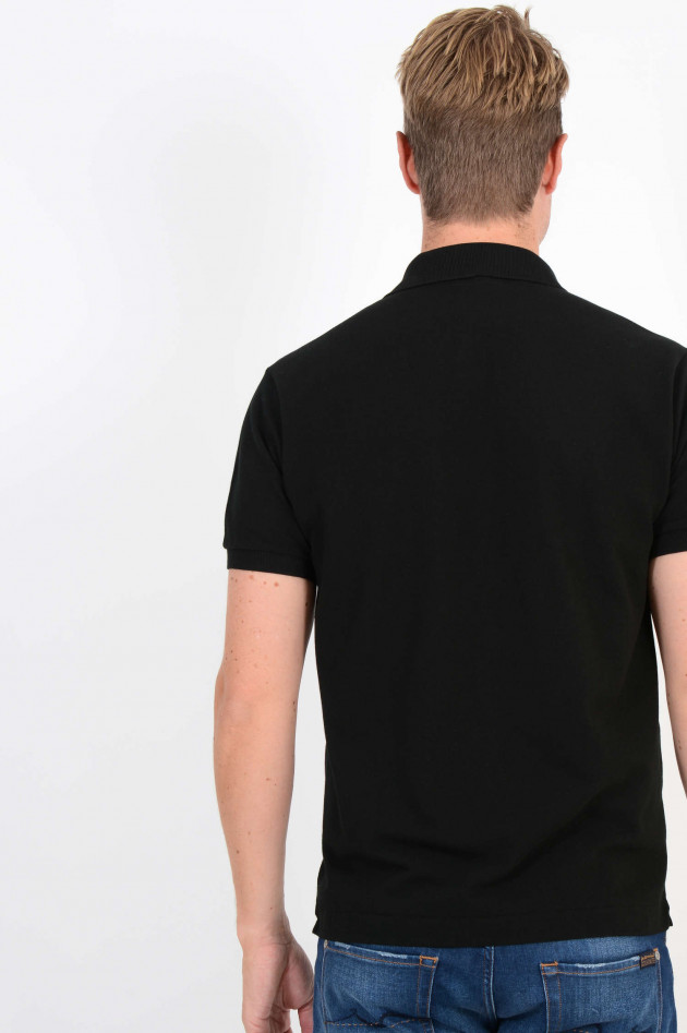 Lacoste Poloshirt aus Baumwolle in Schwarz