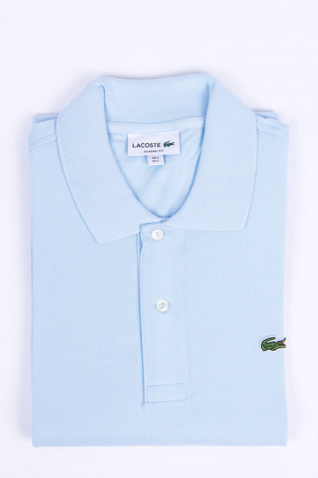 Lacoste Poloshirt mit Logo in Hellblau