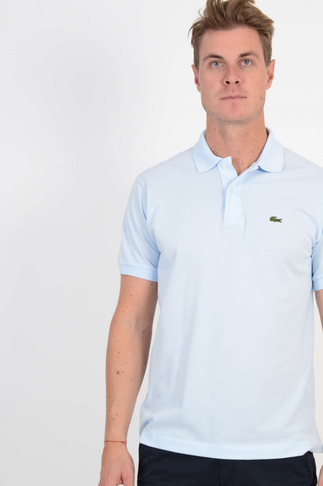 Lacoste Poloshirt mit Logo in Hellblau