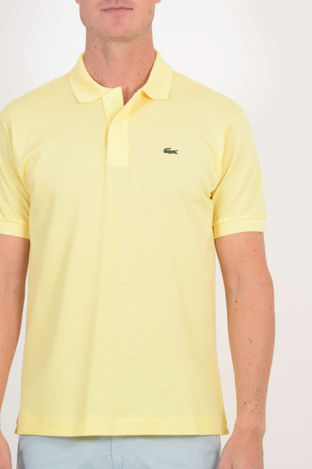 Lacoste Poloshirt aus Baumwolle in Gelb