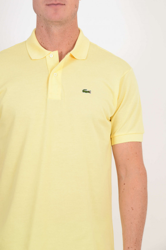 Lacoste Poloshirt aus Baumwolle in Gelb