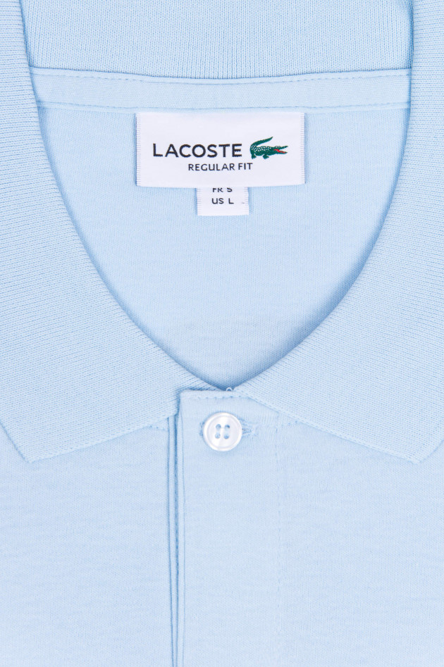 Lacoste Jersey-Poloshirt in Hellbau