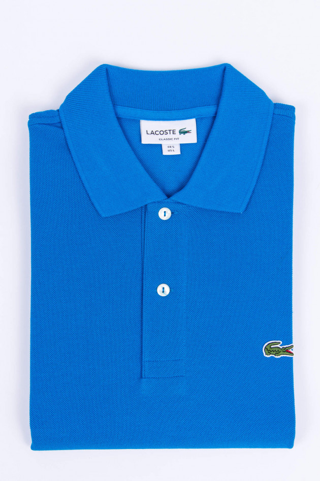 Lacoste Poloshirt mit Logo in Blau