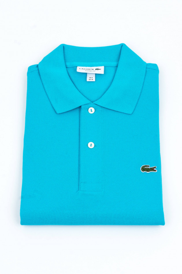 Lacoste Poloshirt mit Logo in Türkis