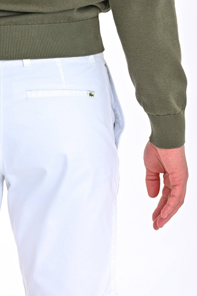 Lacoste Bermuda Shorts in Weiß