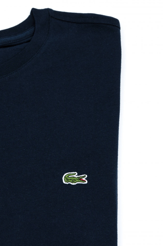 Lacoste T-Shirt mit Logo in Navy