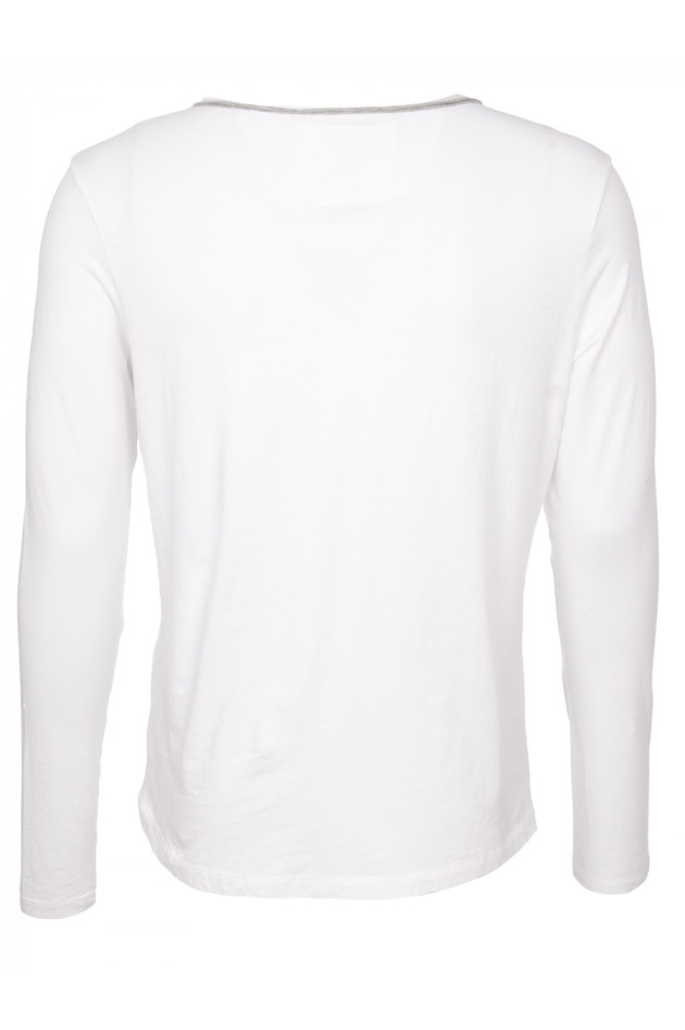 Better Rich Langarmshirt in Weiß
