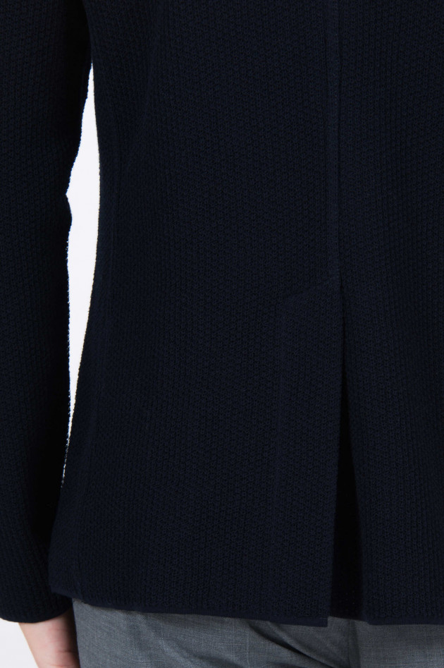 Lardini Grobstrick Sakko in Navy