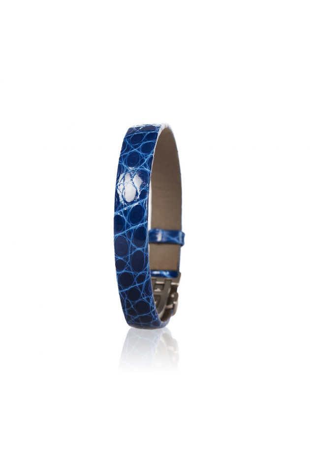 NiMa Atelier Lederarmband in Blau