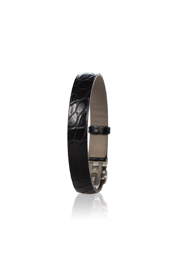 NiMa Atelier Lederarmband in Schwarz