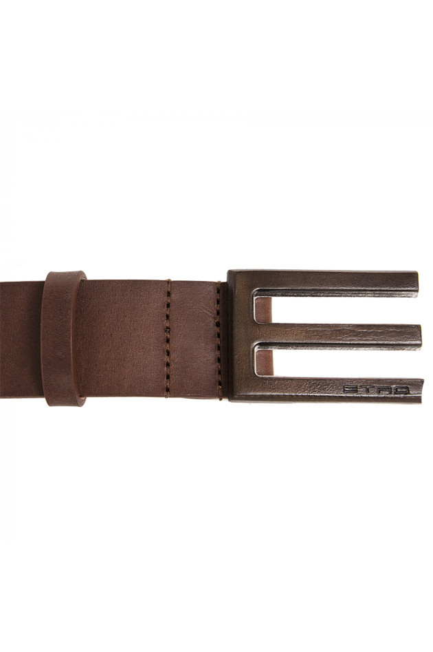 Etro Ledergürtel in Braun