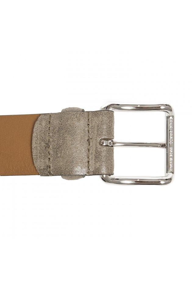 Andrea Damico Ledergürtel in Taupe