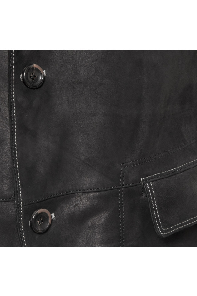 Latini Lederjacke in Schwarz