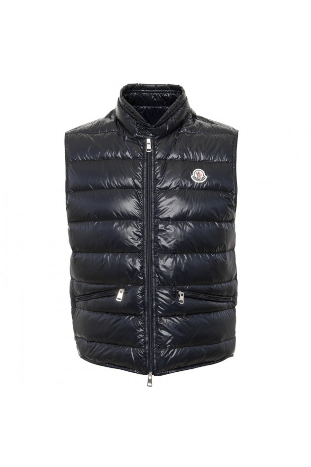 Moncler Leichtdaunengilet GUI in Marine