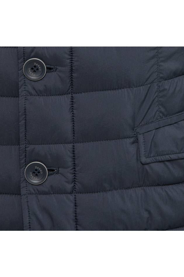 Herno Leichtdaunenjacke in Marine