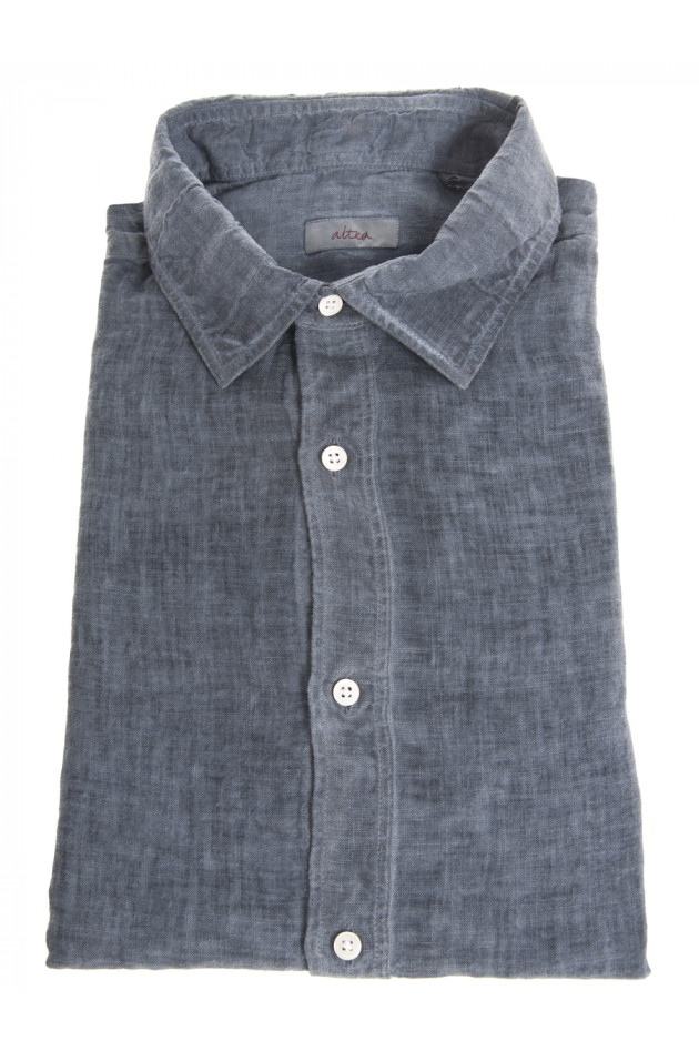 Altea Leinenhemd in Navy