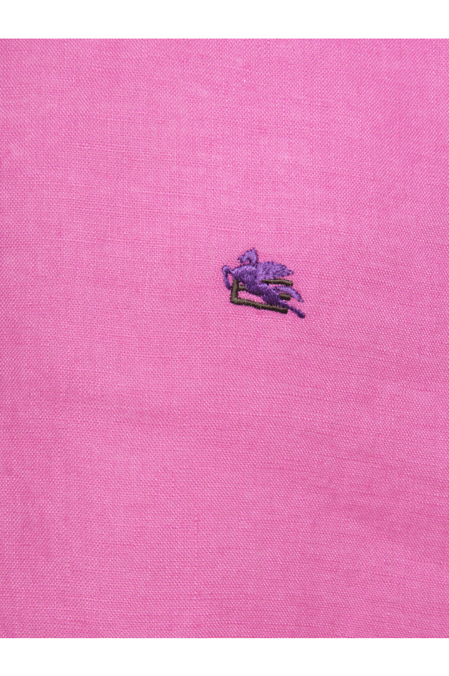 Etro Leinenhemd in Pink