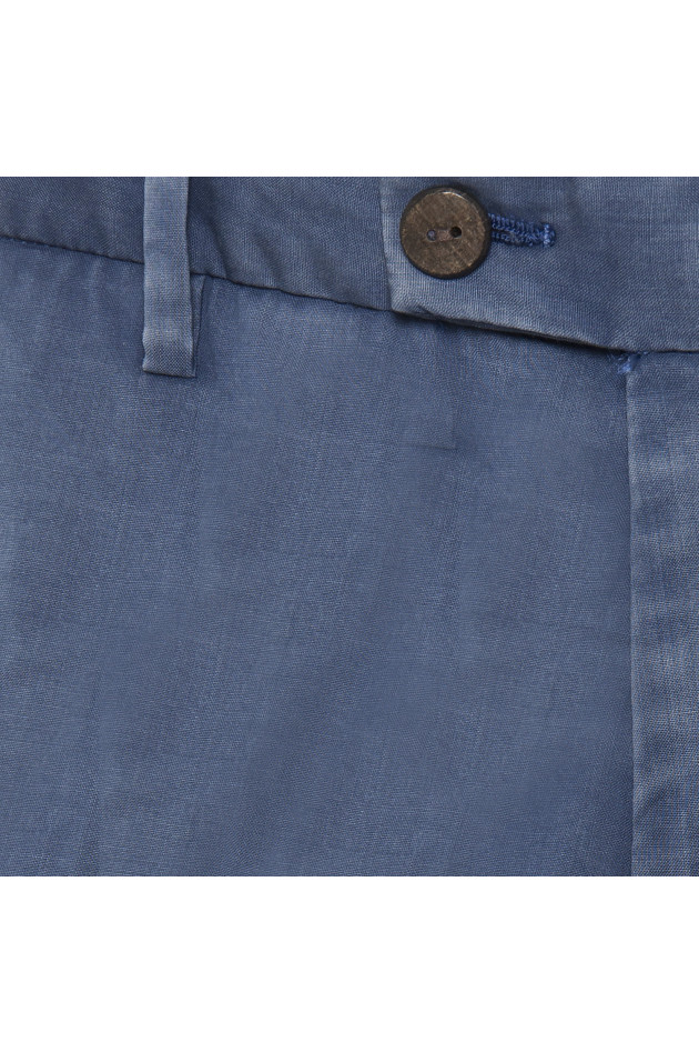 Myths Leinenhose in Blau