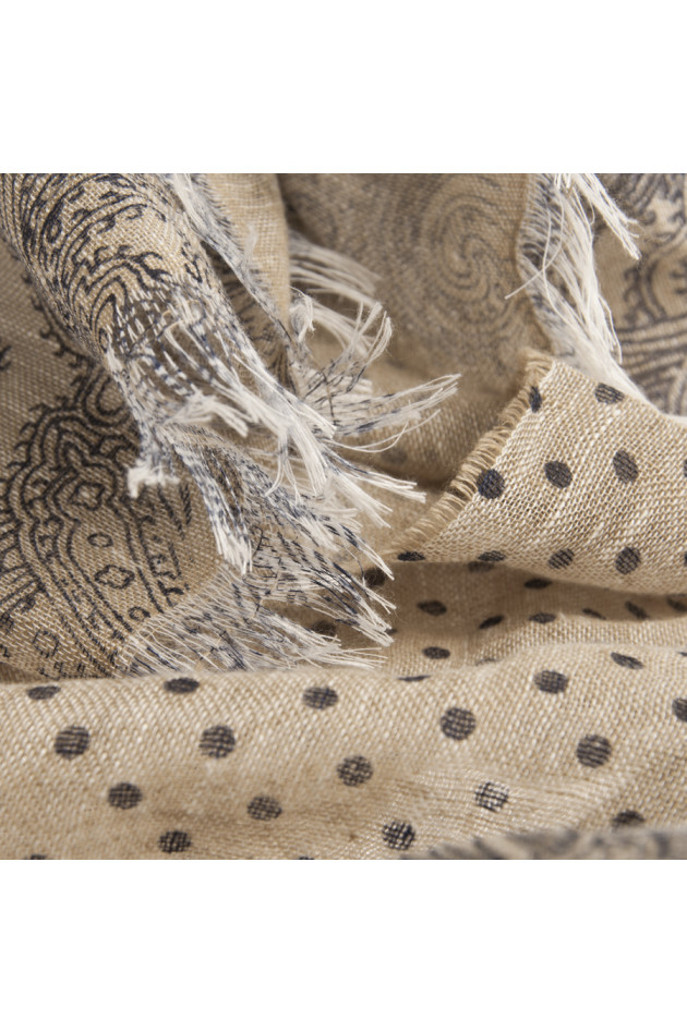 Altea Leinenschal in Beige