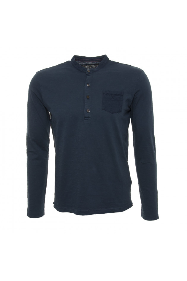 Jacob Cohën Longsleeve in Dunkelblau