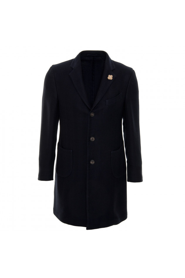 Lardini Mantel in Navy