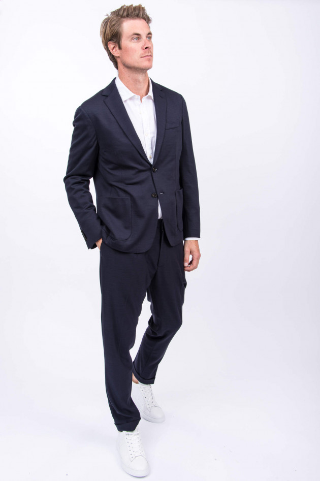 Maurizio Baldassari Jersey Sakko in Navy