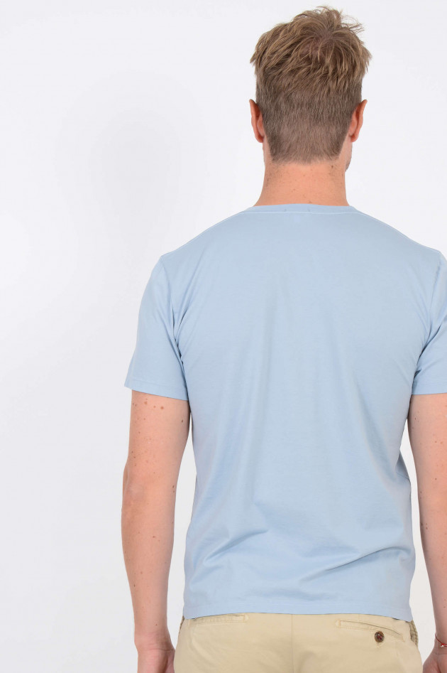 Mey Story Basic Shirt aus Baumwolle in Hellblau