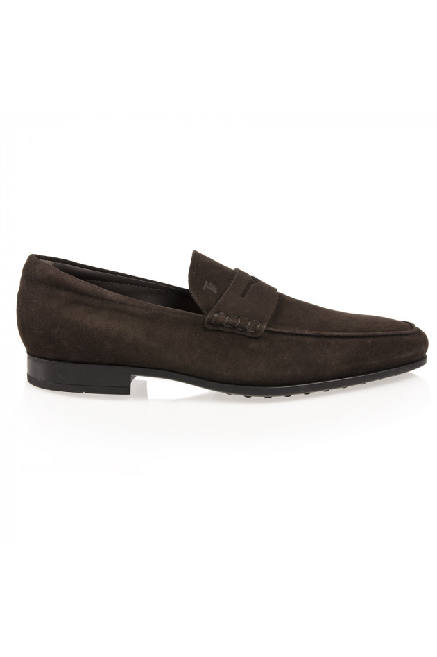 Tod's Mokassin aus Wildleder in Braun