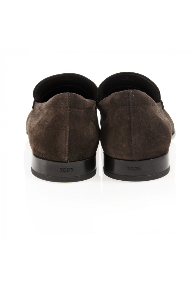Tod's Mokassin aus Wildleder in Braun