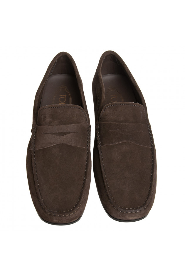 Tod's Mokassin in Dunkelbraun