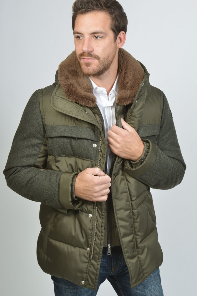 Moncler Daunenjacke OLIVIER in Oliv