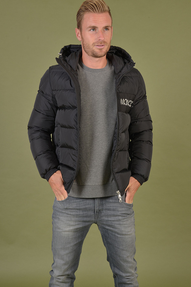 Moncler Daunenjacke AITON in Schwarz