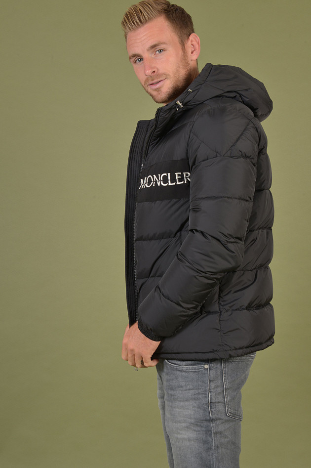 Moncler Daunenjacke AITON in Schwarz