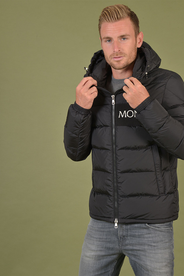 Moncler Daunenjacke AITON in Schwarz