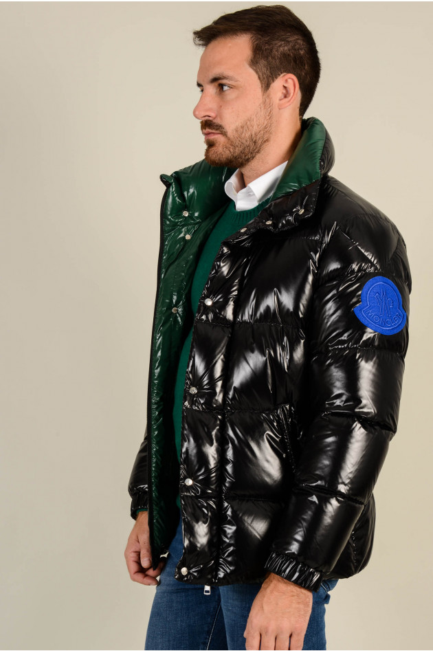 Moncler Daunenjacke DERVAUX in Schwarz/Blau