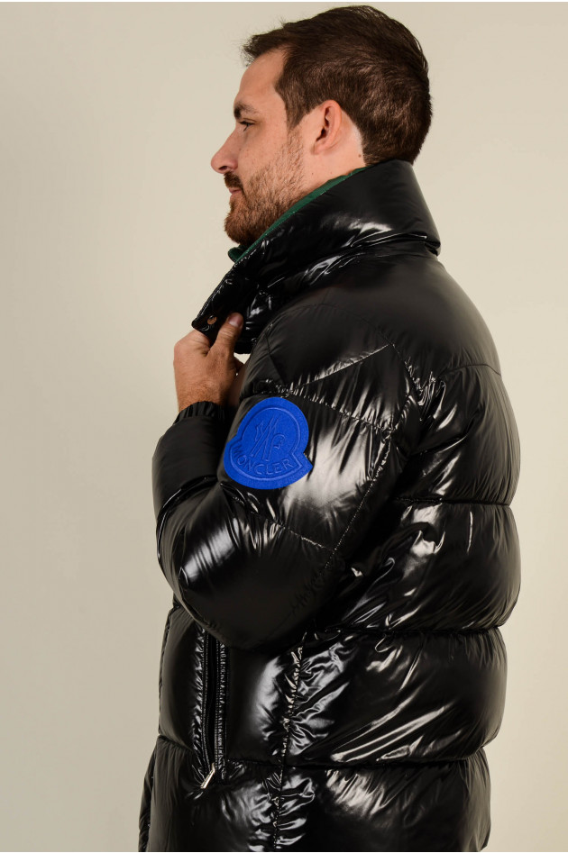 Moncler Daunenjacke DERVAUX in Schwarz/Blau