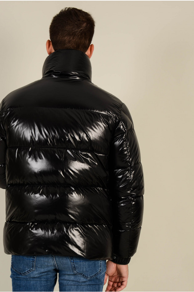 Moncler Daunenjacke DERVAUX in Schwarz/Blau