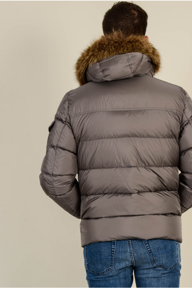 Moncler Jacke MARQUE in Grau 